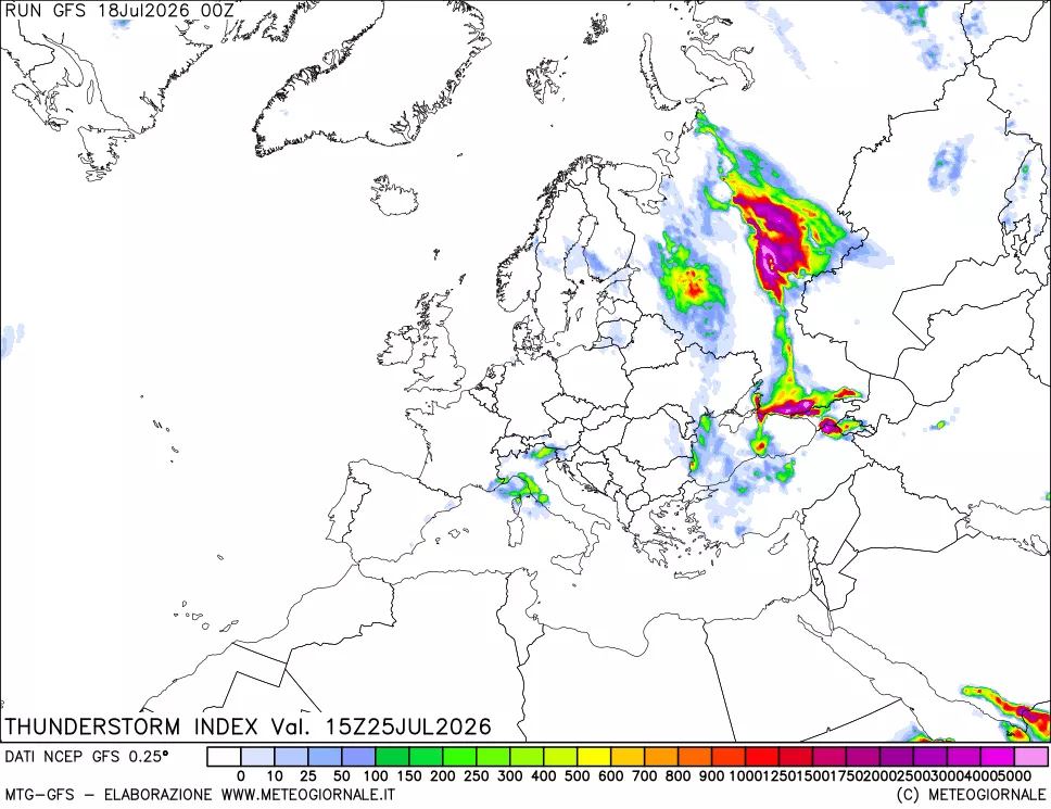 mappa Indice Temporali (TSI)