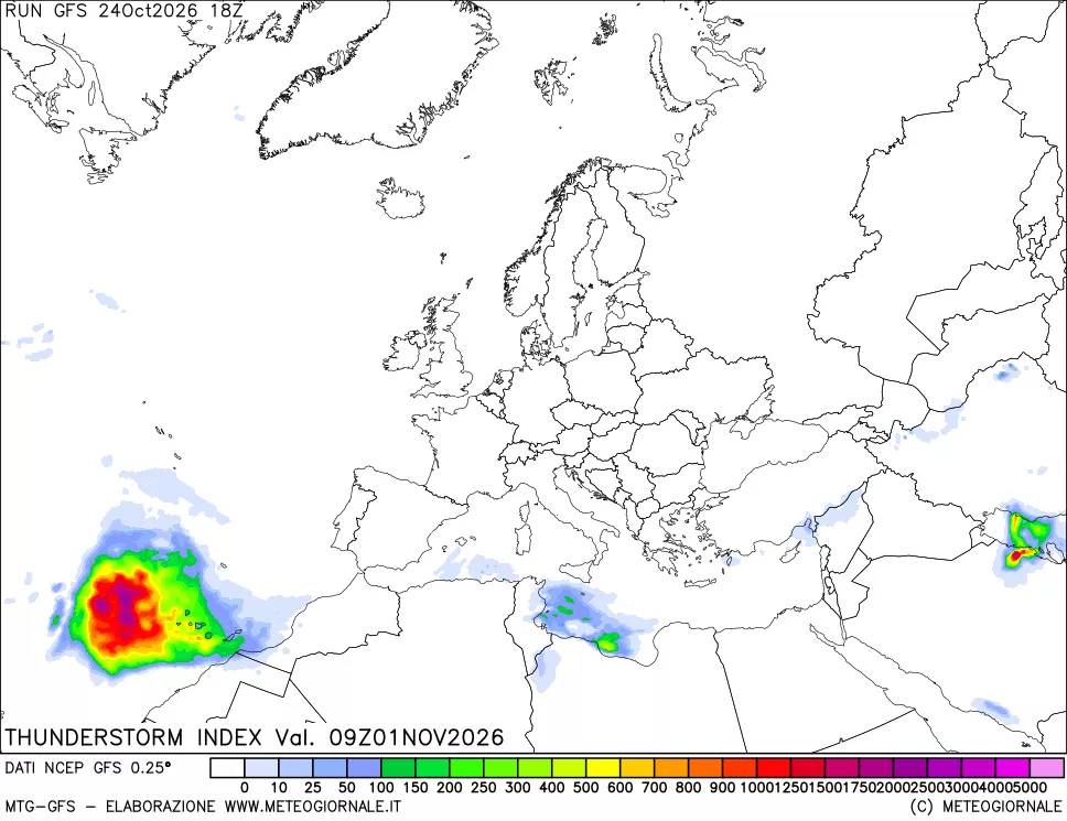 mappa Indice Temporali (TSI)