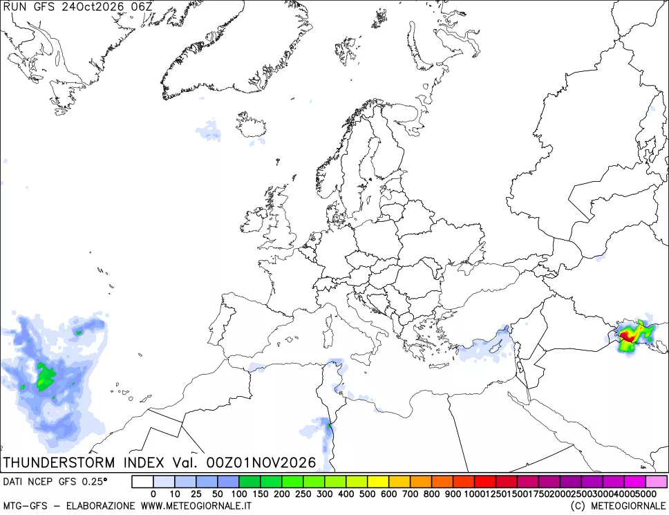 mappa Indice Temporali (TSI)