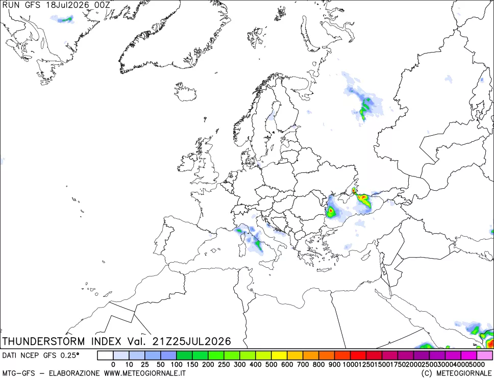 mappa Indice Temporali (TSI)