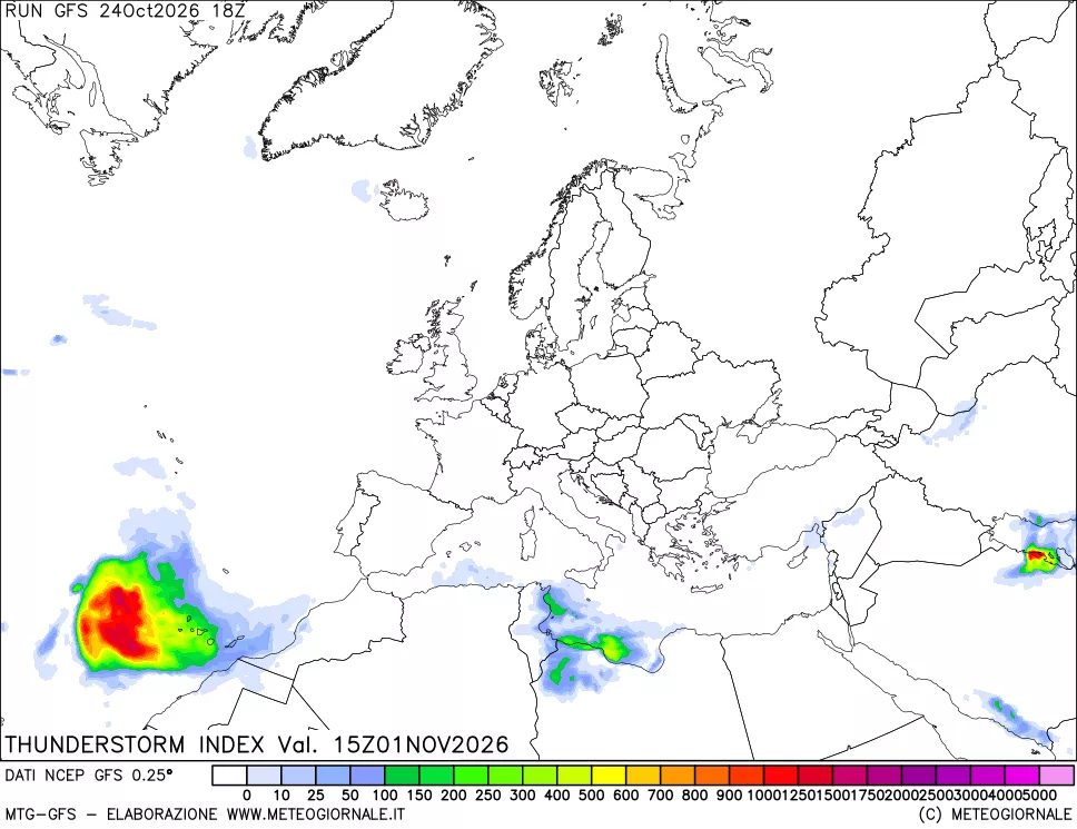 mappa Indice Temporali (TSI)