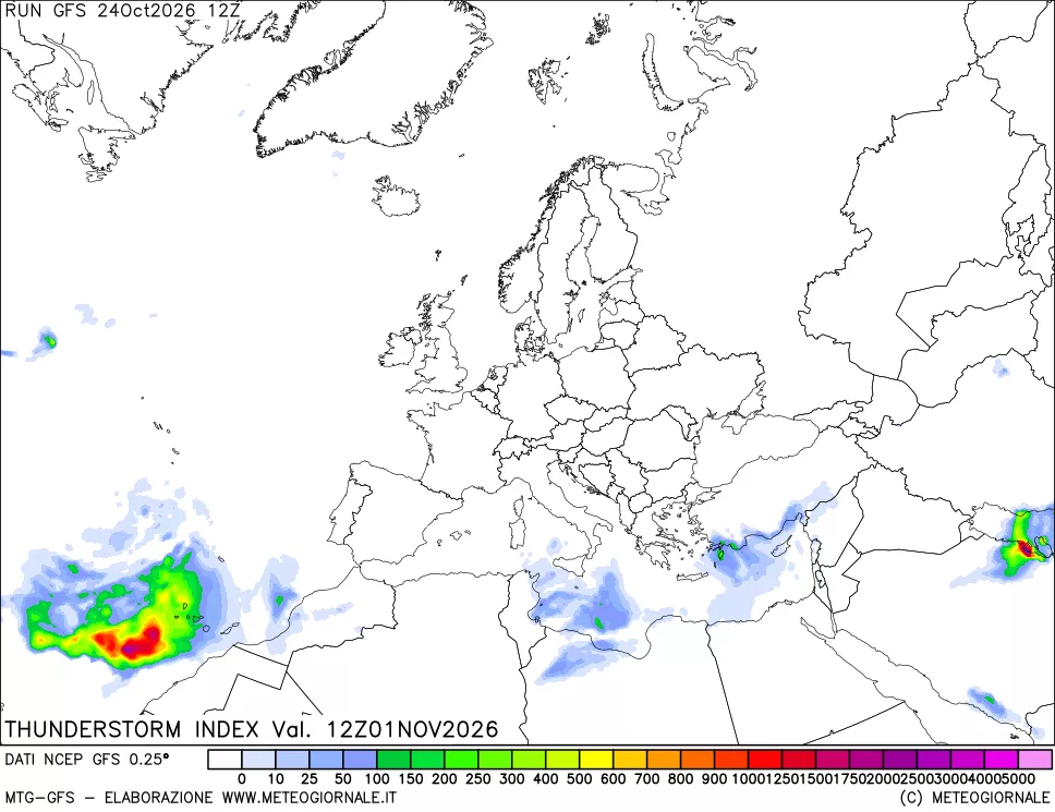 mappa Indice Temporali (TSI)