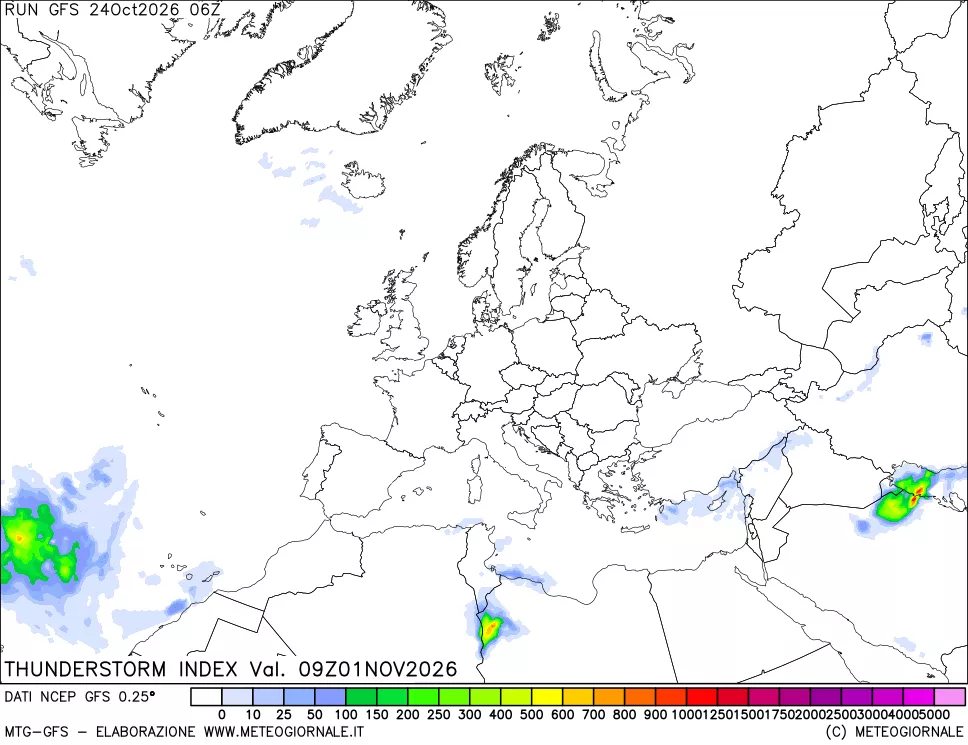 mappa Indice Temporali (TSI)