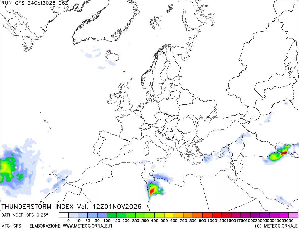 mappa Indice Temporali (TSI)