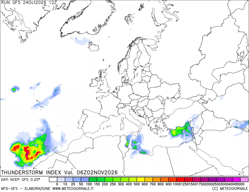 mappa Indice Temporali (TSI)