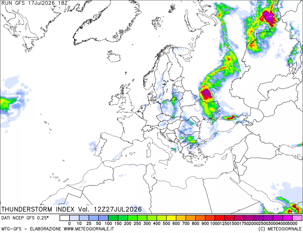 mappa Indice Temporali (TSI)