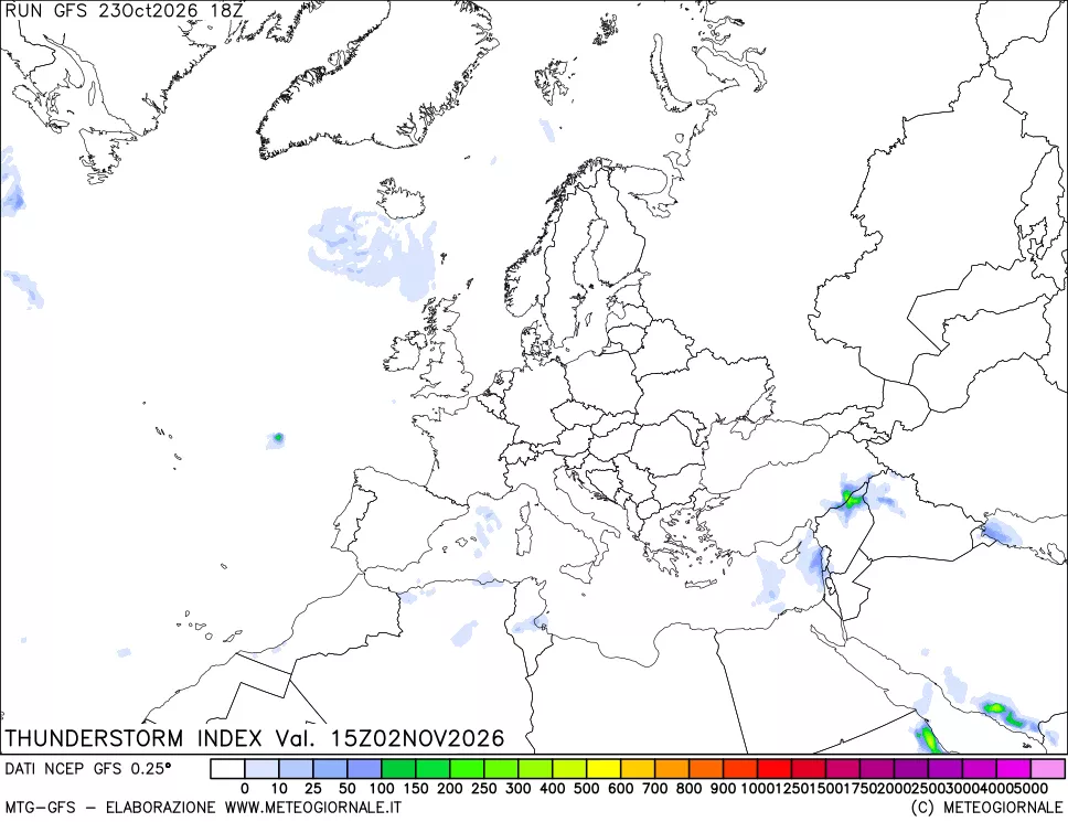 mappa Indice Temporali (TSI)