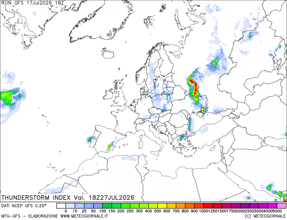 mappa Indice Temporali (TSI)