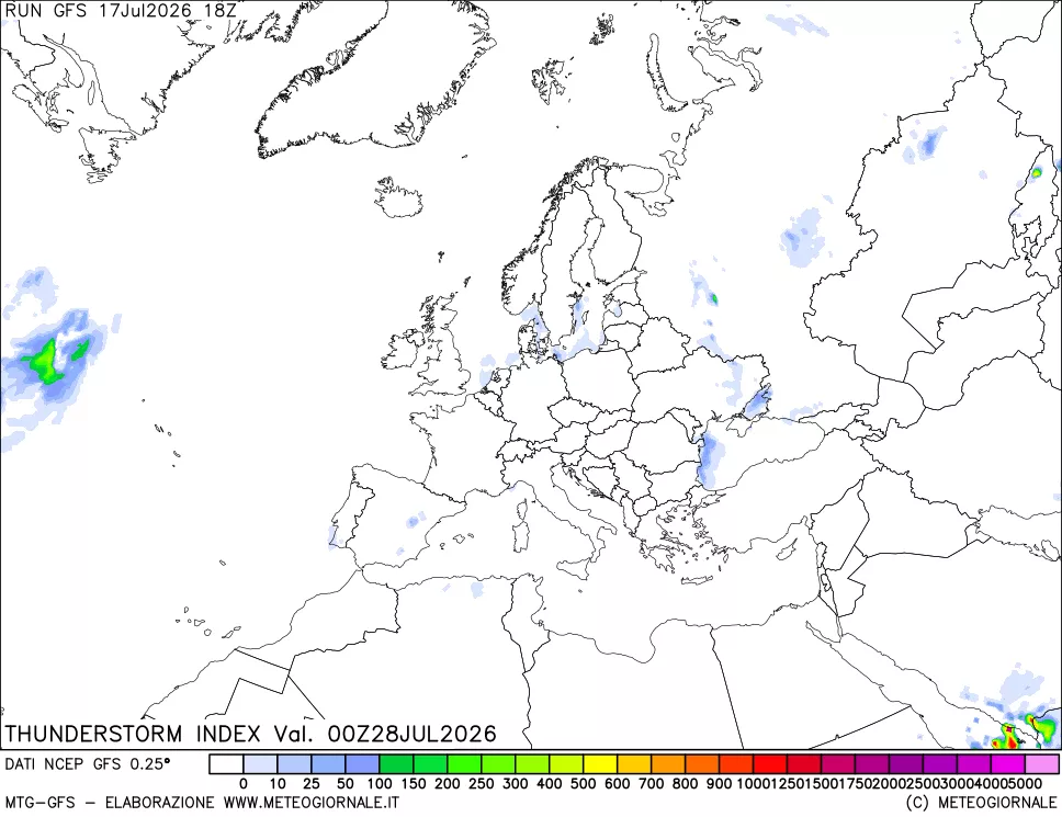 mappa Indice Temporali (TSI)