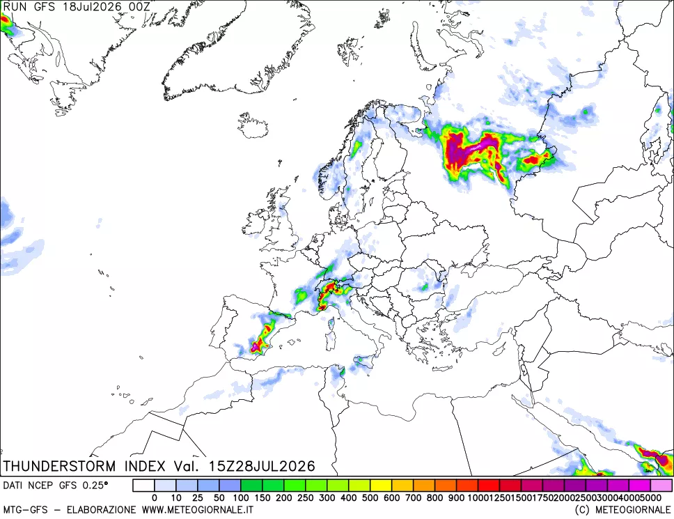 mappa Indice Temporali (TSI)