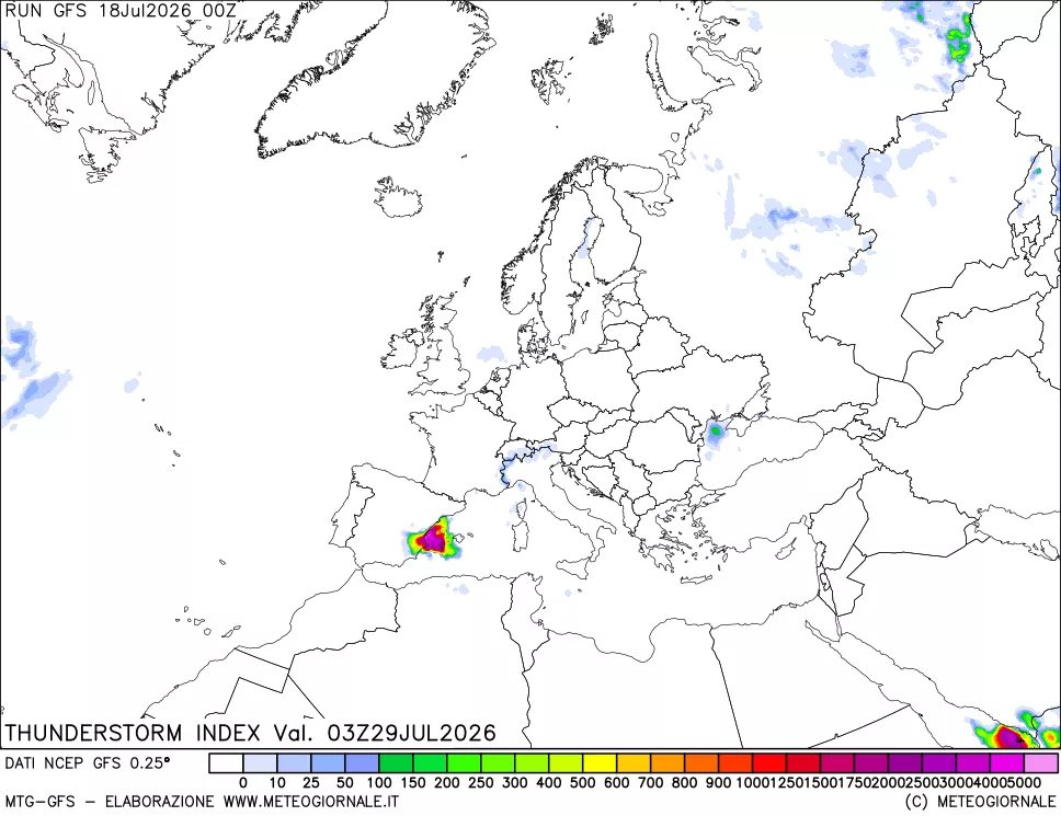 mappa Indice Temporali (TSI)