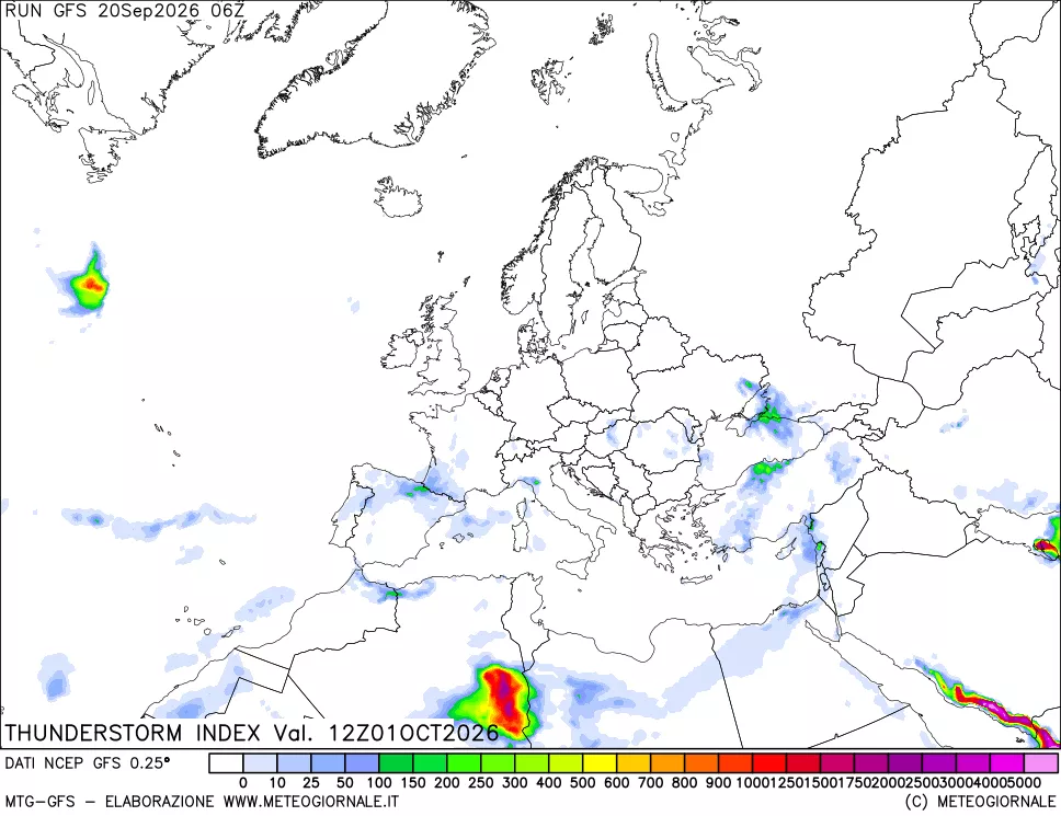 mappa Indice Temporali (TSI)