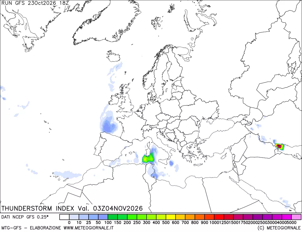 mappa Indice Temporali (TSI)