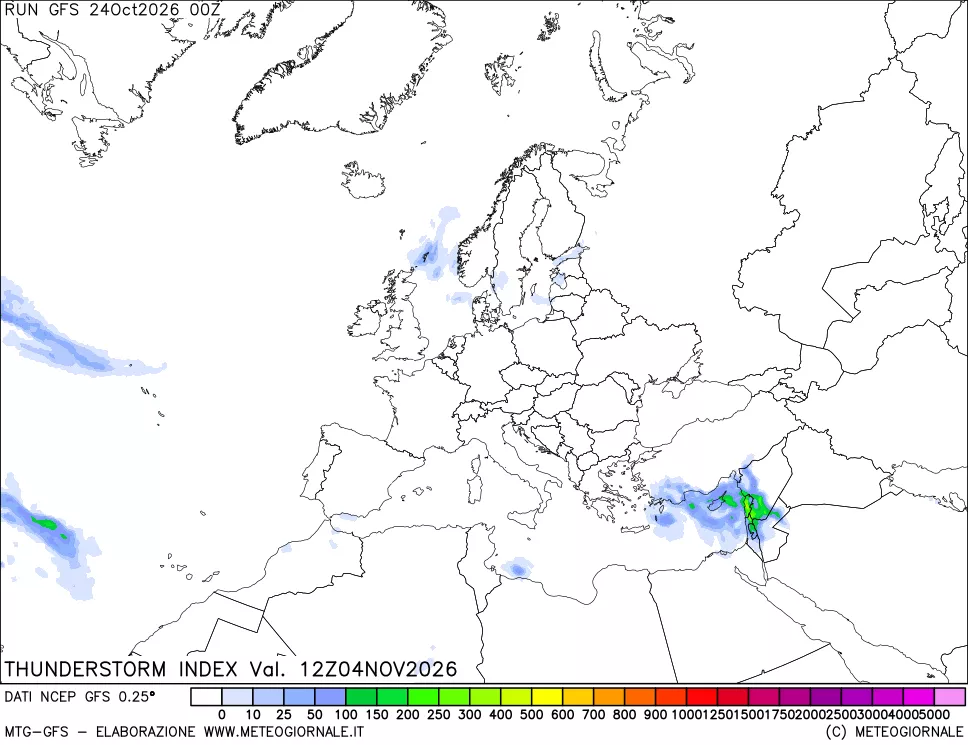 mappa Indice Temporali (TSI)