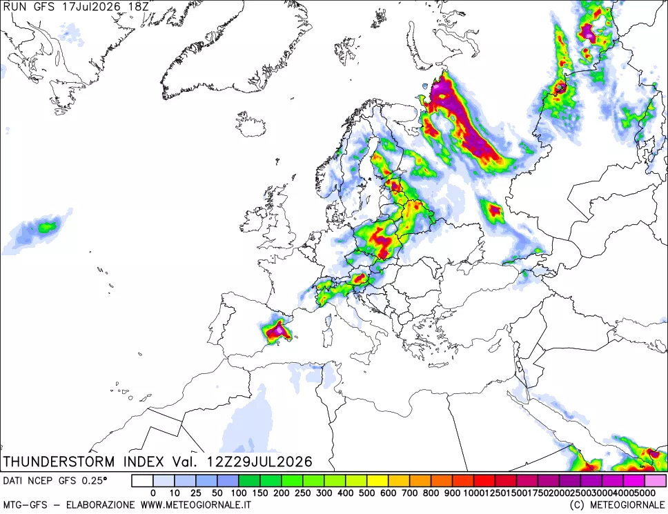 mappa Indice Temporali (TSI)