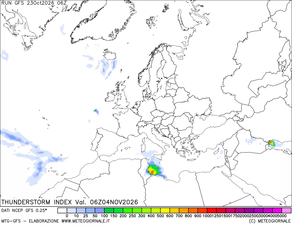 mappa Indice Temporali (TSI)