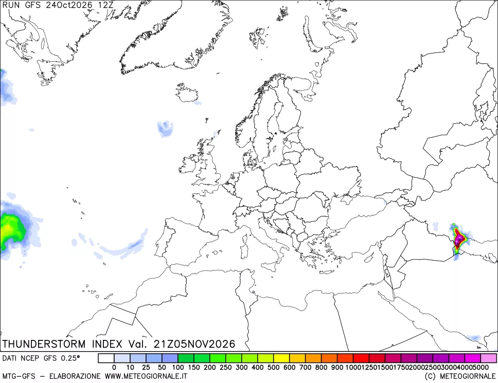 mappa Indice Temporali (TSI)
