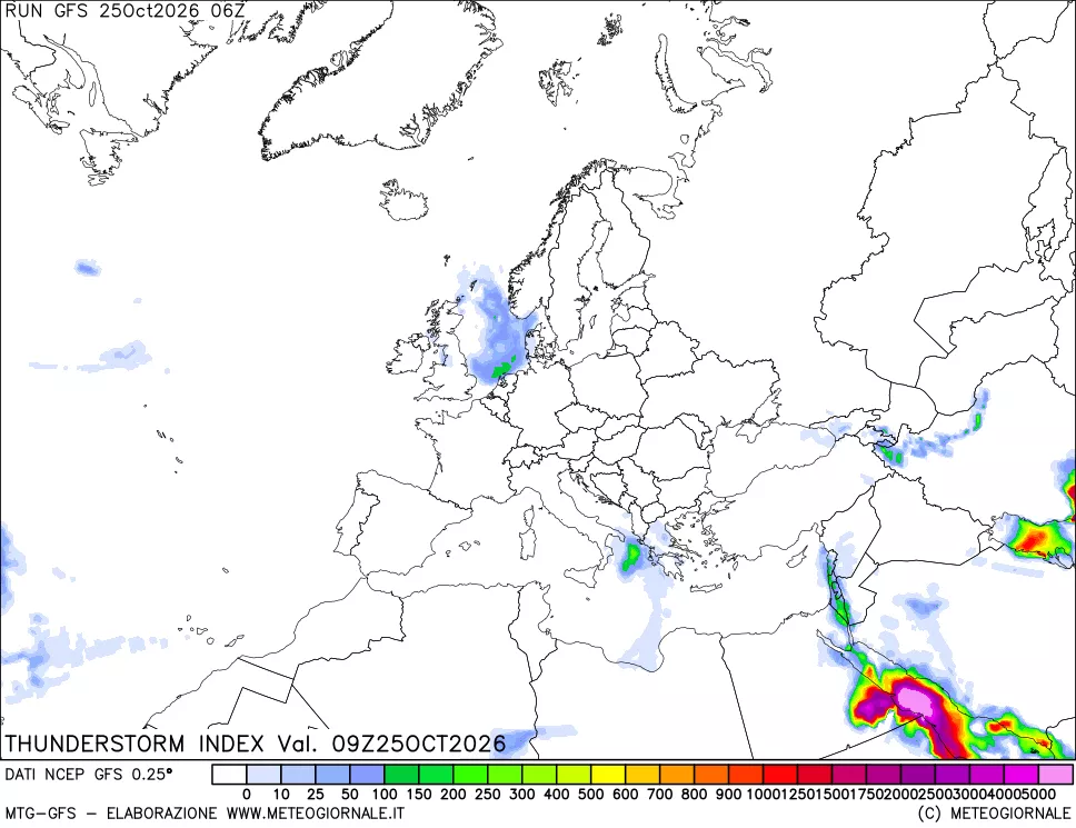 mappa Indice Temporali (TSI)