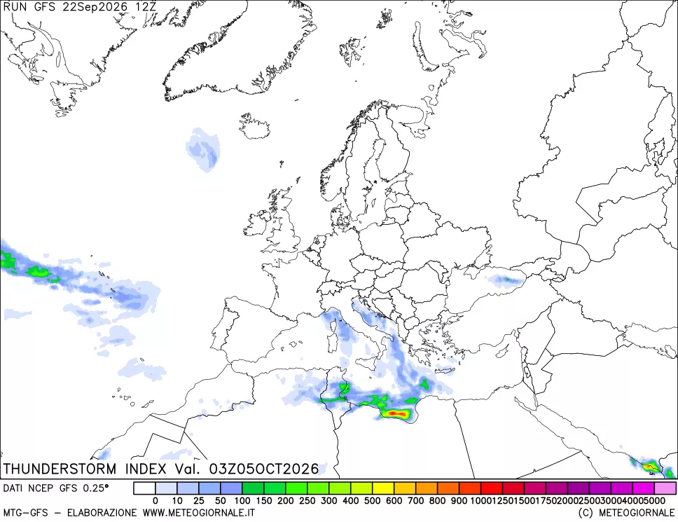 mappa Indice Temporali (TSI)