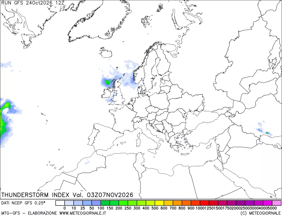mappa Indice Temporali (TSI)