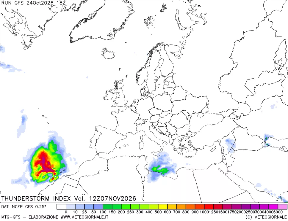 mappa Indice Temporali (TSI)