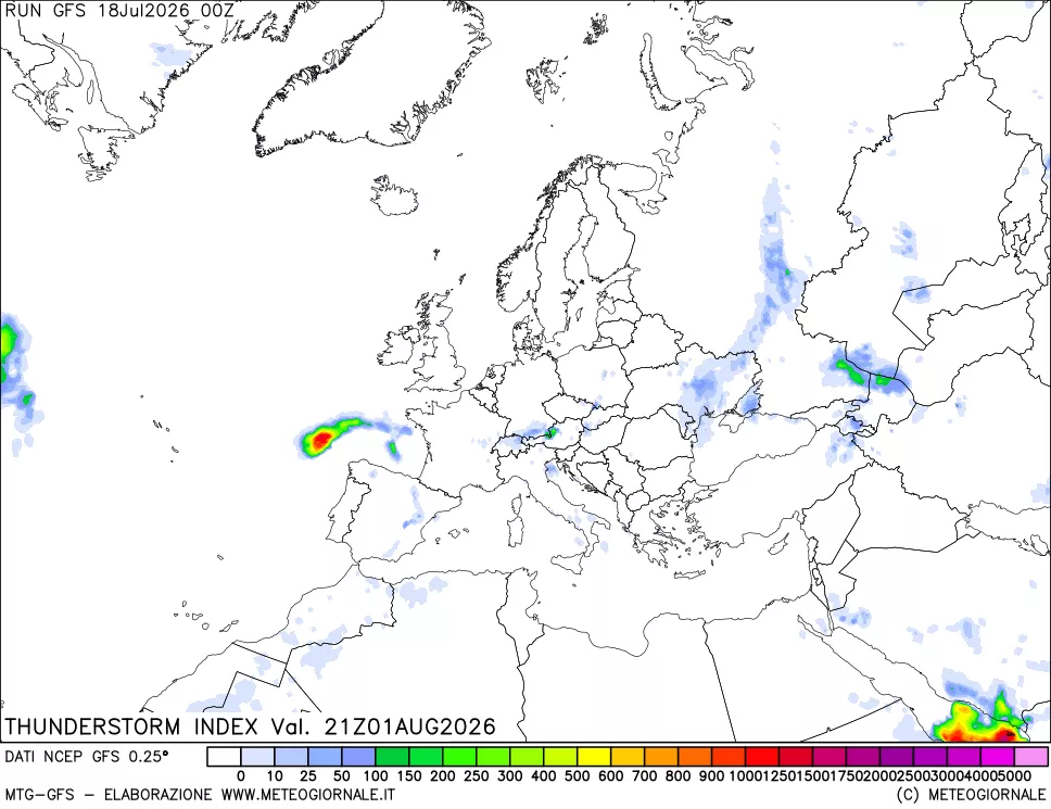 mappa Indice Temporali (TSI)