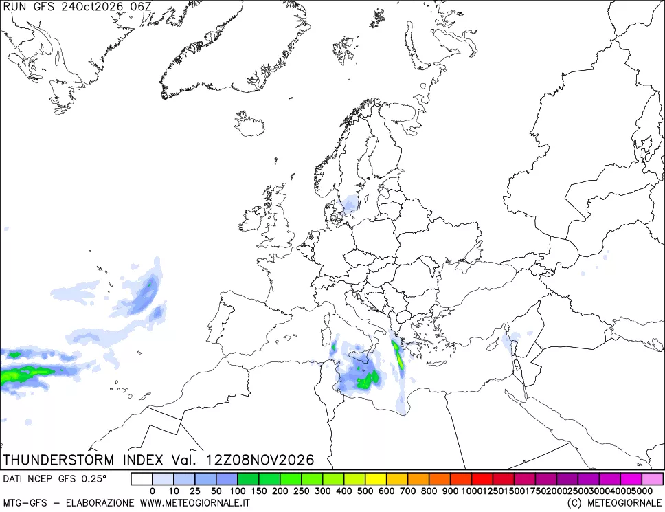 mappa Indice Temporali (TSI)