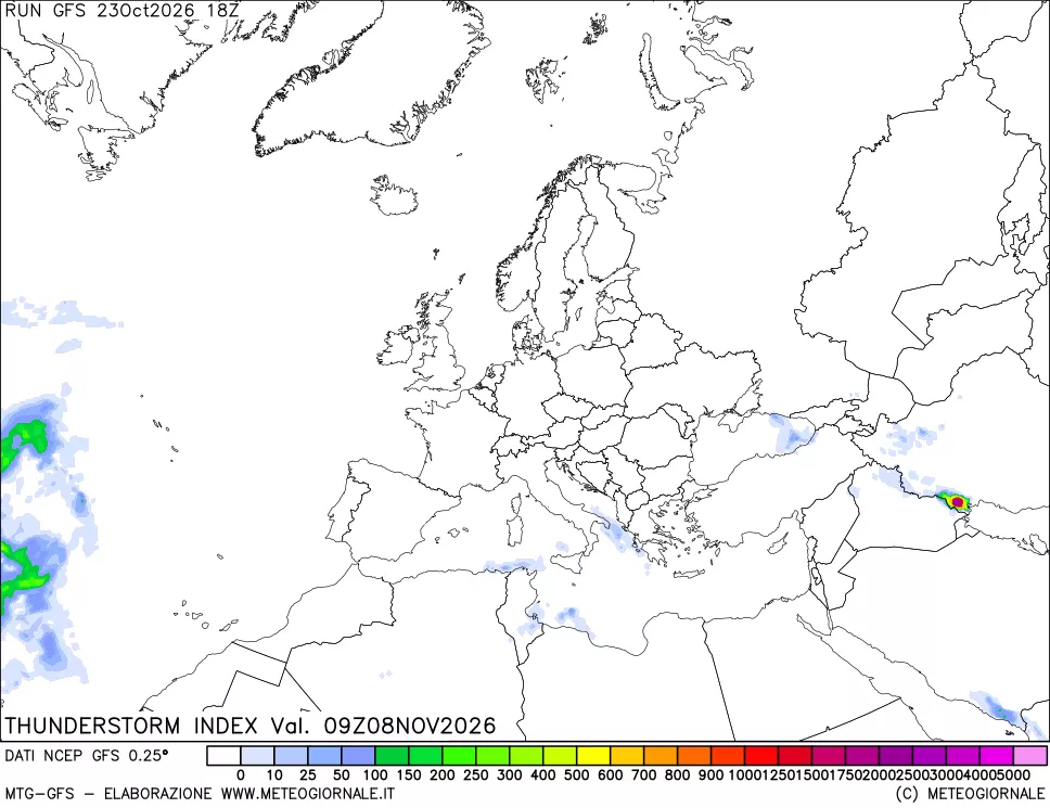 mappa Indice Temporali (TSI)