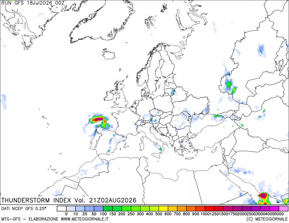mappa Indice Temporali (TSI)