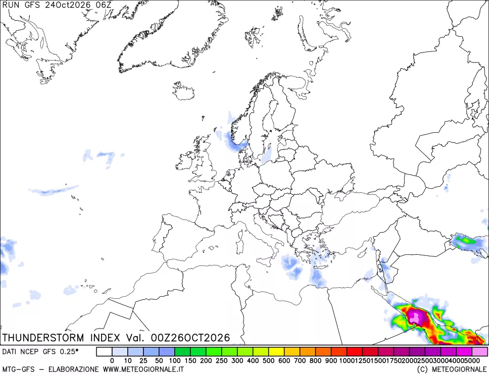 mappa Indice Temporali (TSI)
