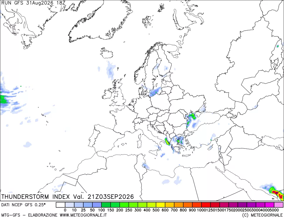 mappa Indice Temporali (TSI)
