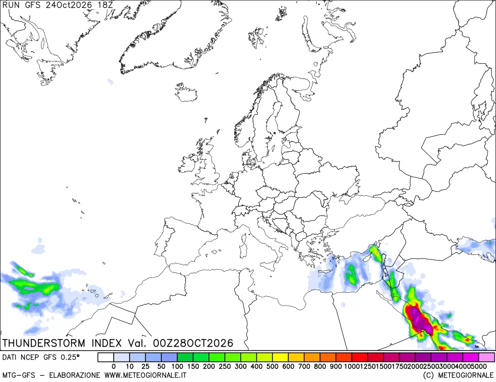 mappa Indice Temporali (TSI)