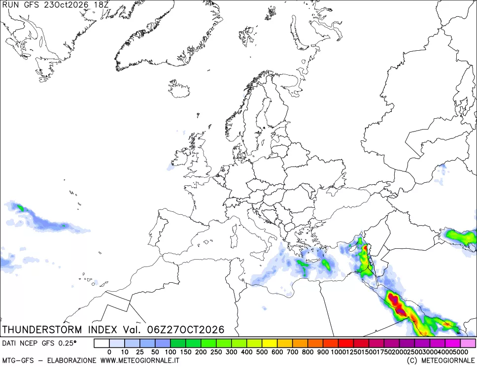 mappa Indice Temporali (TSI)