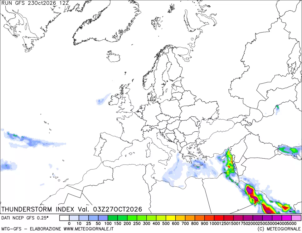 mappa Indice Temporali (TSI)
