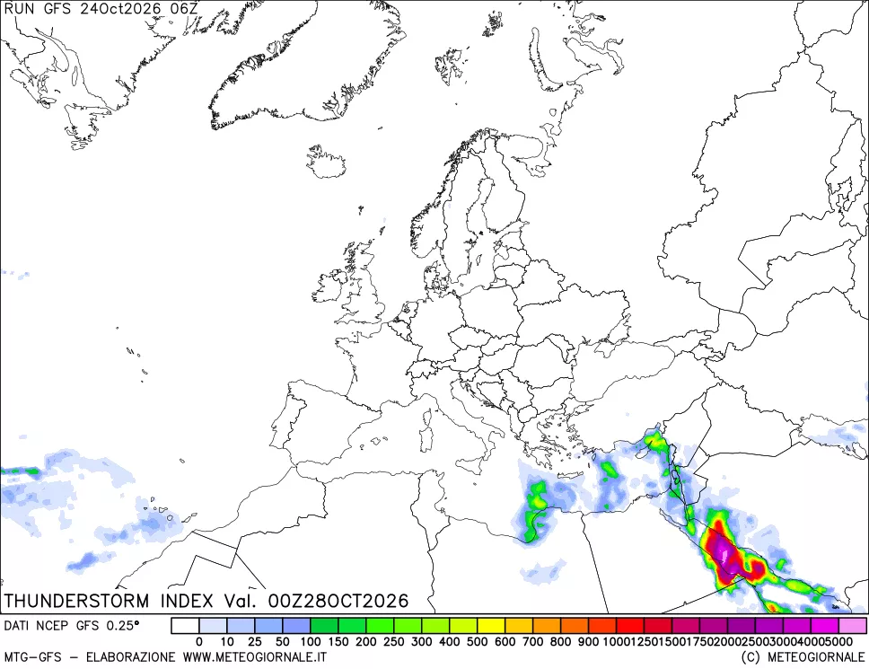 mappa Indice Temporali (TSI)