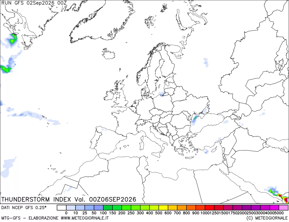 mappa Indice Temporali (TSI)