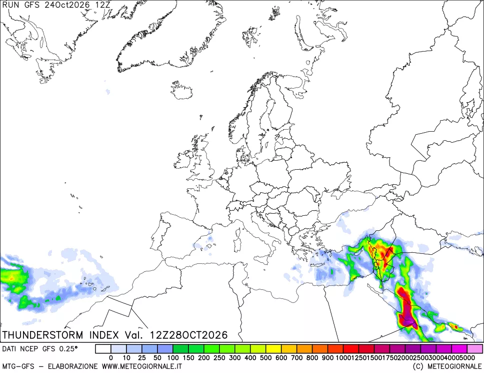 mappa Indice Temporali (TSI)
