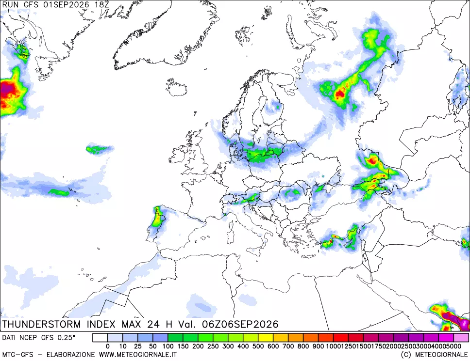 mappa TSI Max 24 ore