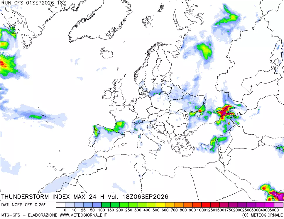mappa TSI Max 24 ore