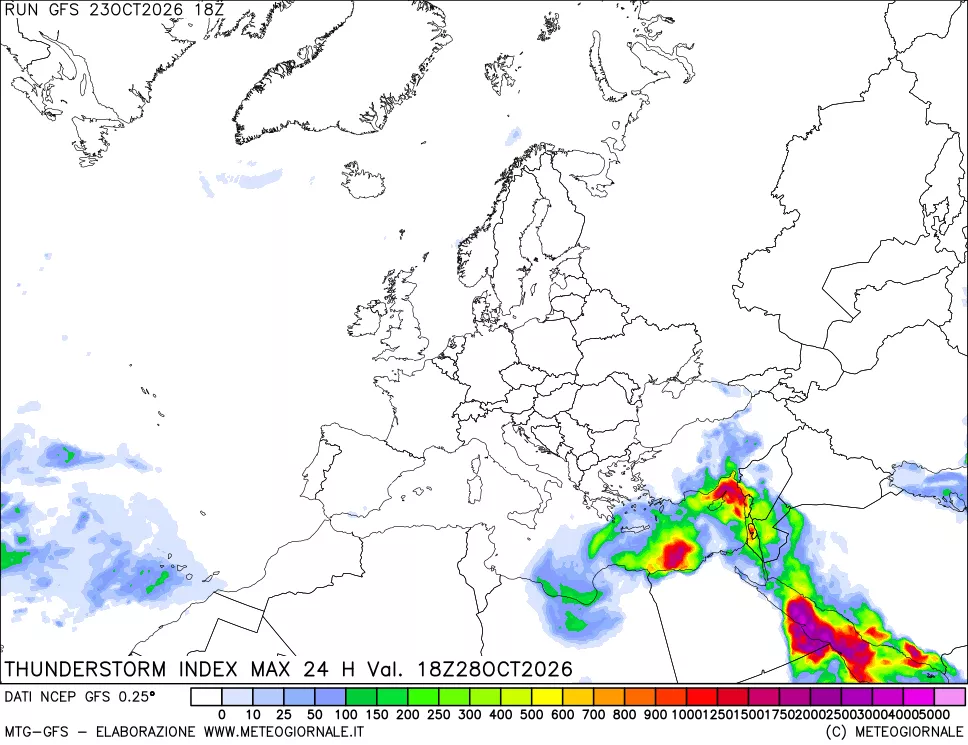 mappa TSI Max 24 ore