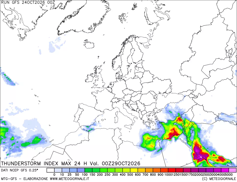 mappa TSI Max 24 ore