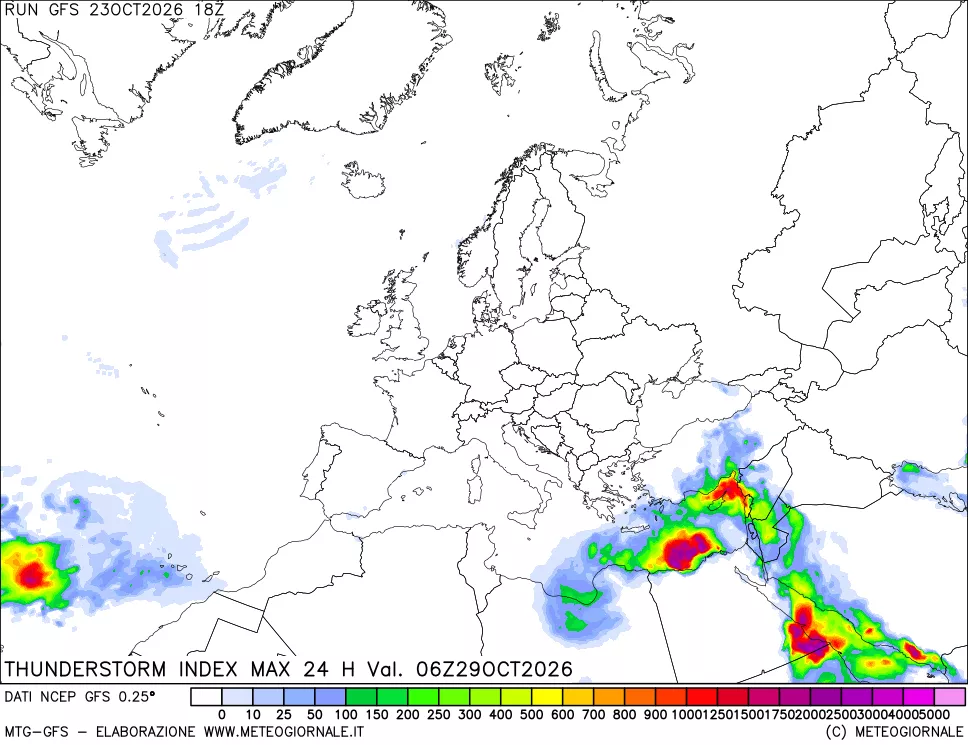 mappa TSI Max 24 ore