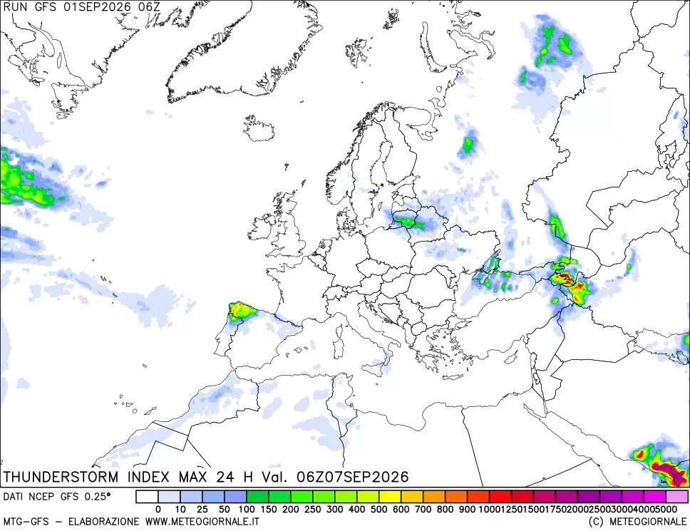 mappa TSI Max 24 ore