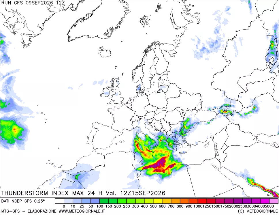 mappa TSI Max 24 ore