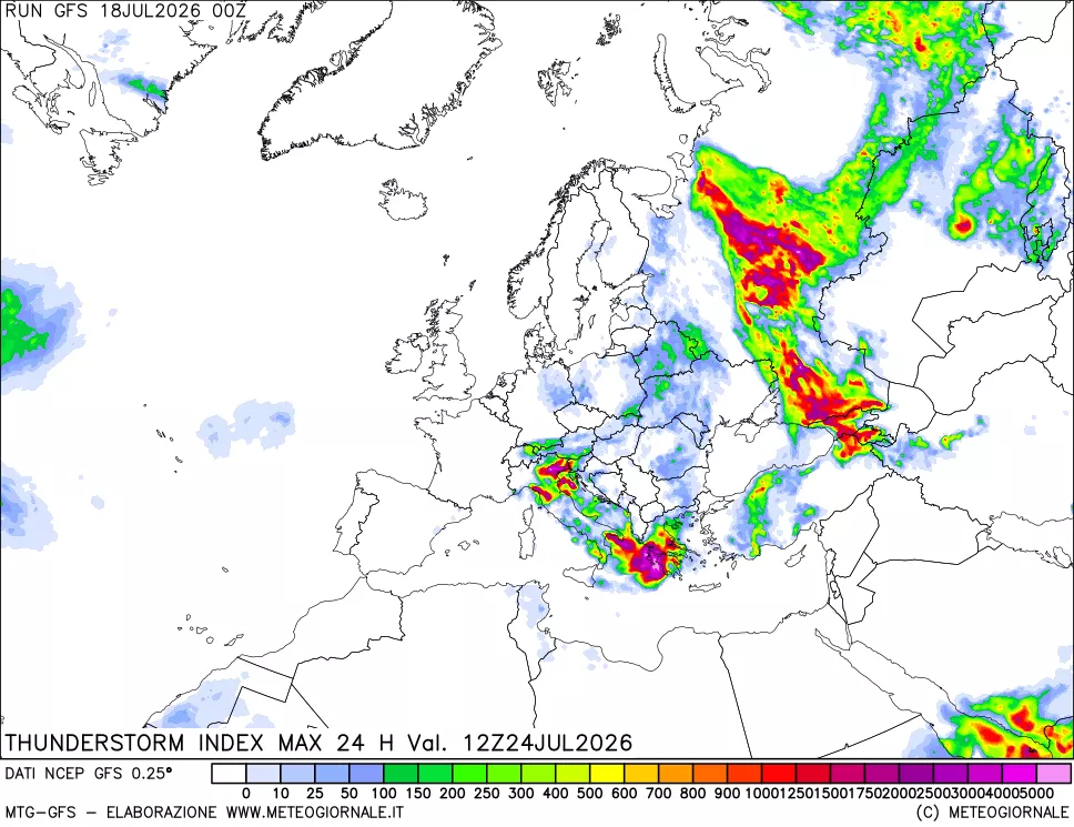 mappa TSI Max 24 ore
