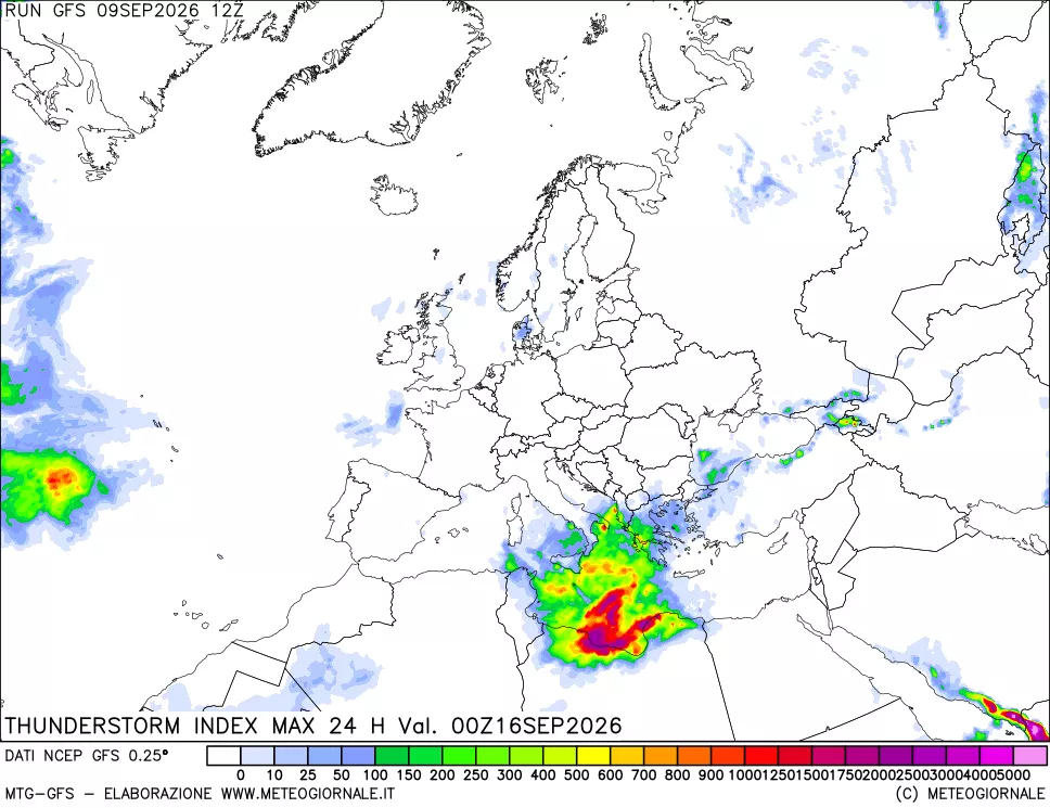 mappa TSI Max 24 ore