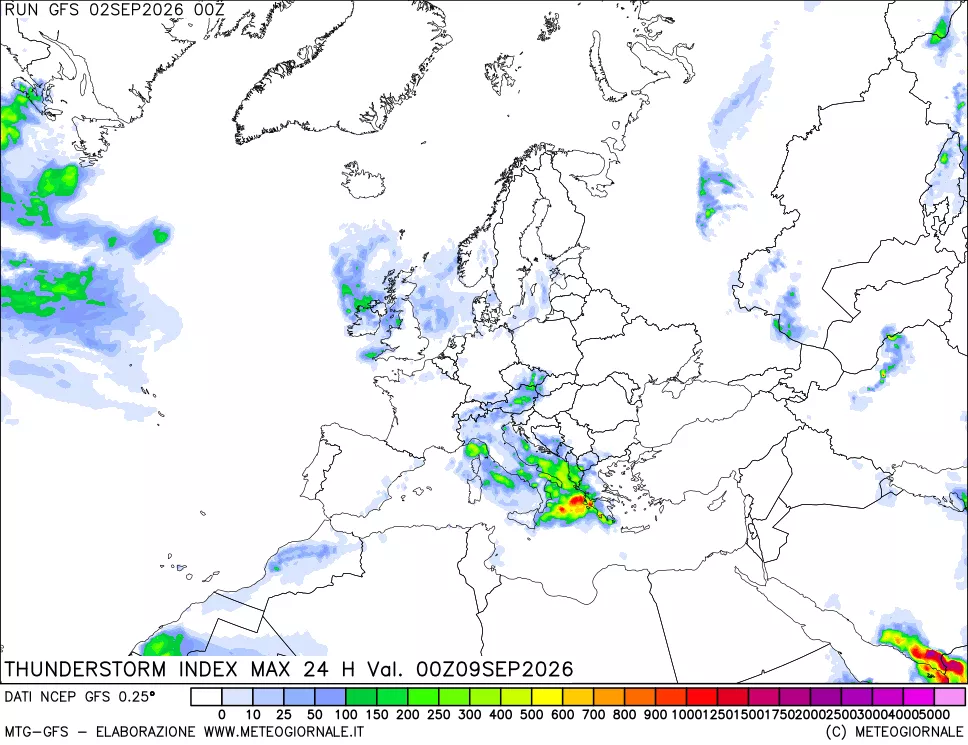 mappa TSI Max 24 ore