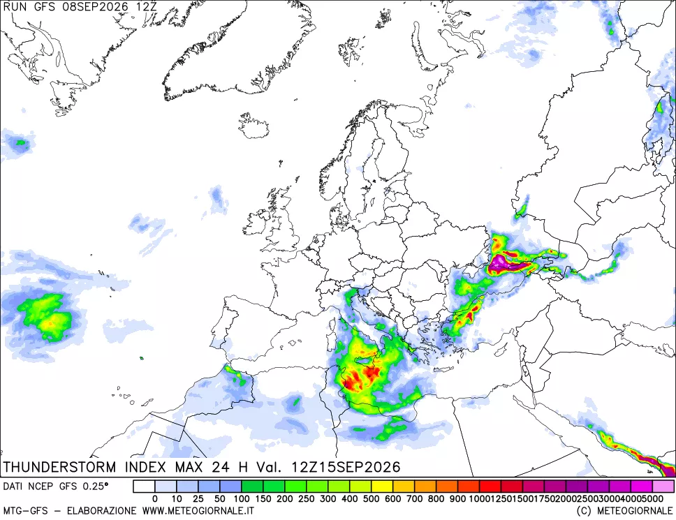 mappa TSI Max 24 ore