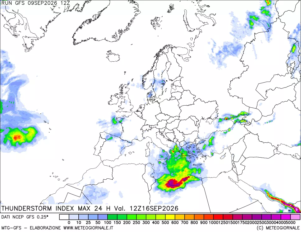 mappa TSI Max 24 ore