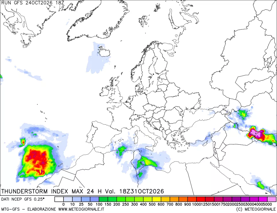 mappa TSI Max 24 ore